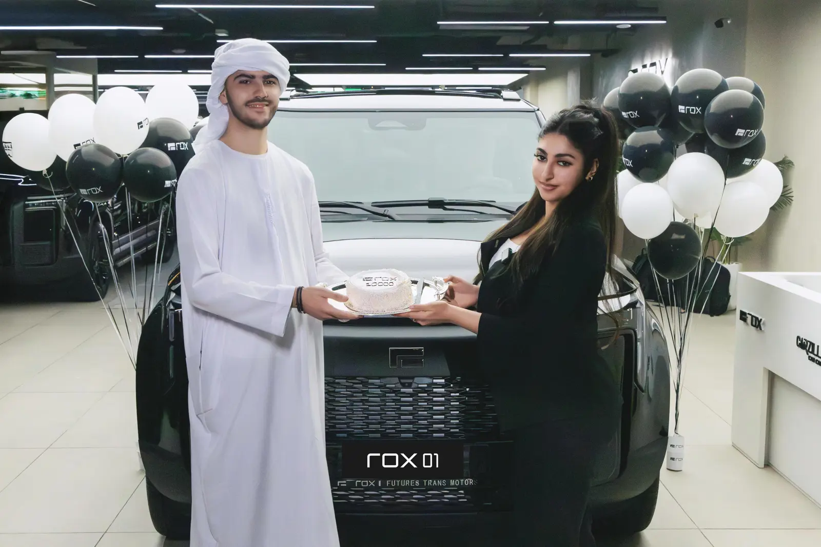 صورة من احتفال شركة (ROX) في دولة الإمارات